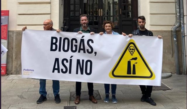 ¡Biogás así, no!: Podemos exige una consulta pública a las puertas de un encuentro del lobby del biometano - 1, Foto 1