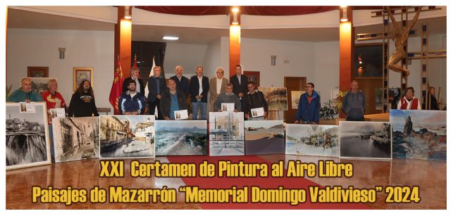 Mazarrón cierra la temporada de los concursos de pintura al aire libre - 1, Foto 1
