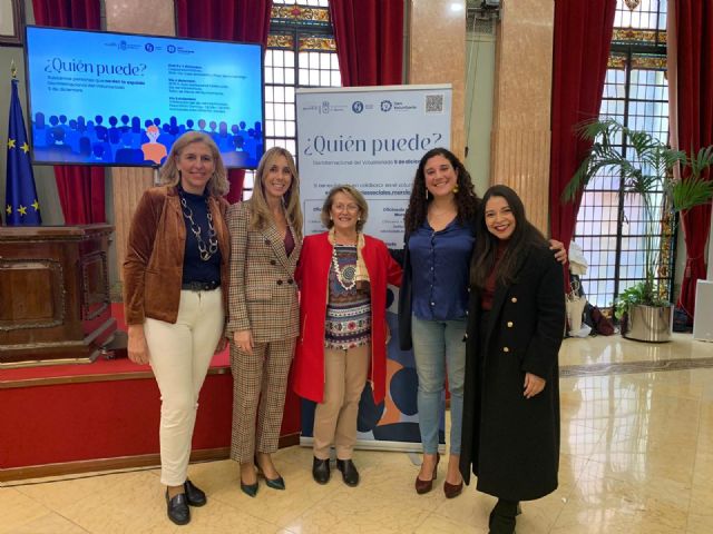 El Ayuntamiento de Murcia conmemora el Día del Voluntariado con un emotivo home-naje a la solidaridad - 3, Foto 3