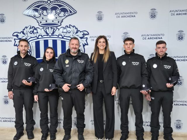La incorporación de 4 nuevos agentes elevan a 28 la plantilla de la Policía Local de Archena - 1, Foto 1