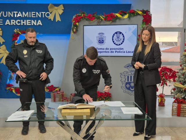 La incorporación de 4 nuevos agentes elevan a 28 la plantilla de la Policía Local de Archena - 3, Foto 3