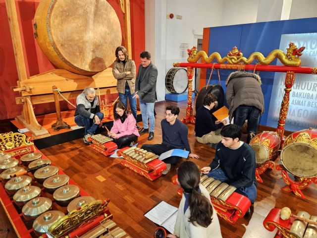 Los conservatorios de Caravaca y Murcia hacen sonar los instrumentos del Museo de Música de Barranda - 1, Foto 1