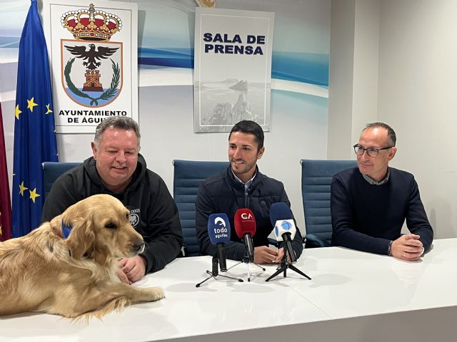 Empieza la terapia con perros en Aulas Abiertas de 4 centros educativos aguileños - 1, Foto 1