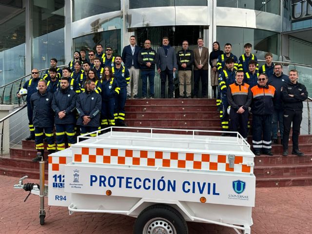 El Ayuntamiento de Murcia refuerza el Servicio de Protección Civil con la incorporación de un nuevo remolque - 1, Foto 1