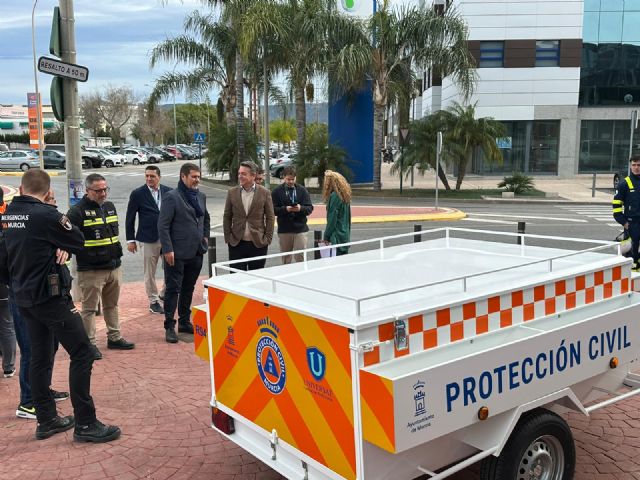 El Ayuntamiento de Murcia refuerza el Servicio de Protección Civil con la incorporación de un nuevo remolque - 2, Foto 2