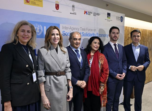 Murcia se consolida como referente mundial de la economía social con la celebración del V Simposio Técnico de la ONU - 1, Foto 1