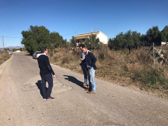 Ciudadanos vuelve a exigir el arreglo urgente del Camino de Vera en Puerto Lumbreras - 1, Foto 1