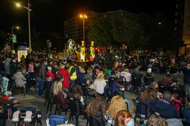 La Cabalgata de Reyes Magos más segura recorre las calles de Cartagena - 1, Foto 1