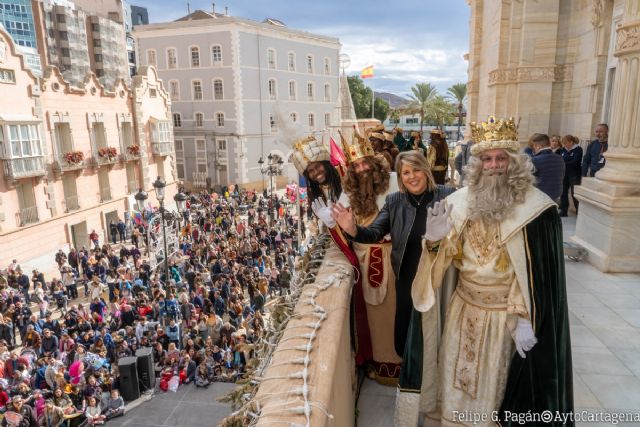 Los Reyes Magos desembarcan en Cartagena para la gran Cabalgata - 1, Foto 1