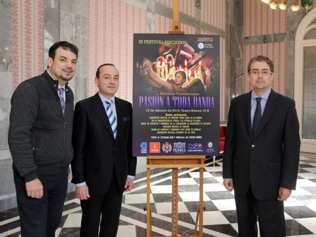 La III edición del Festival Nacional ´Pasión a toda banda´ reunirá a cinco agrupaciones musicales en el Romea a beneficio de las Hermanitas de los Pobres - 1, Foto 1