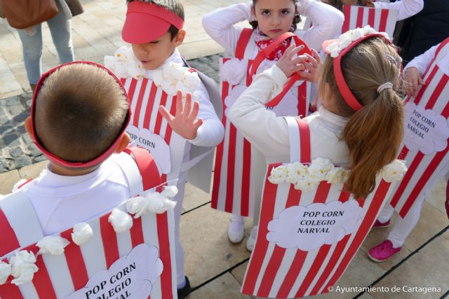 Los niños lucieron sus mejores disfraces en el tradicional pasacalles de Carnaval - 4, Foto 4