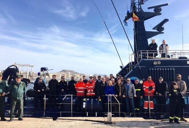 La Comunidad participa en un ejercicio de rescate de náufragos organizado por Salvamento Marítimo en Águilas - 2, Foto 2