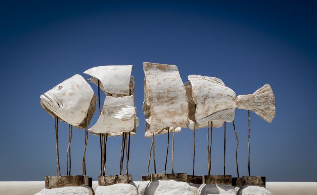 El escultor Pepe Monserrate, vinculado con la costa murciana, se presenta en París con su obra solitario - 2, Foto 2