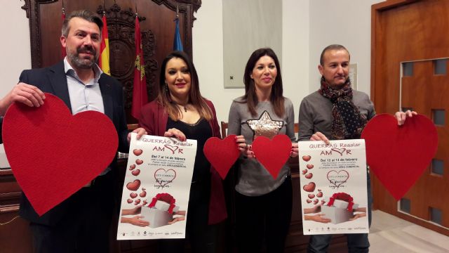 Más de 110 comercios lorquinos participan del 7 al 14 de febrero en la campaña Querrás Regalar Amor - 1, Foto 1