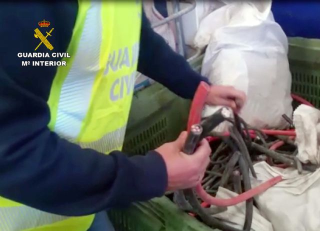 La Guardia Civil desmantela un grupo criminal dedicado al robo de cobre en Jumilla - 2, Foto 2