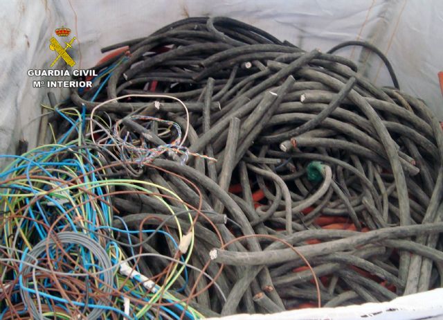 La Guardia Civil desmantela un grupo criminal dedicado al robo de cobre en Jumilla - 3, Foto 3
