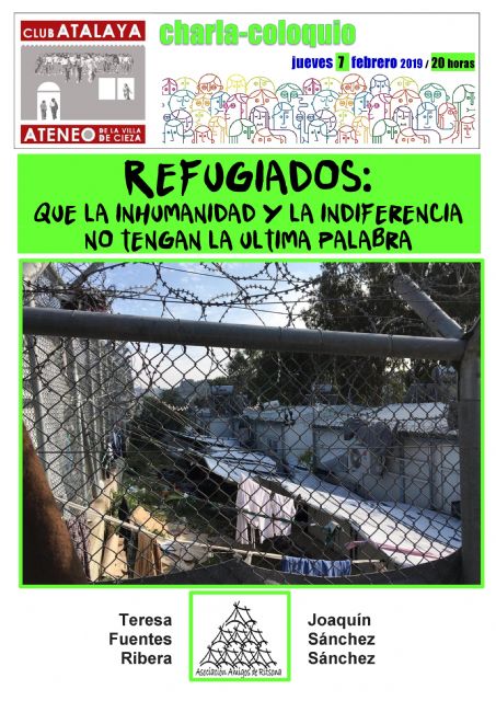 Charla-coloquio sobre las personas refugiadas en el Club Atalaya - 1, Foto 1
