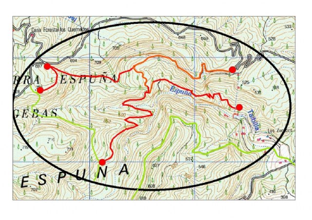 Comunicacin Grupo Gestin Participativa se Senderos en Parque Regional de Sierra Espuña, Foto 1