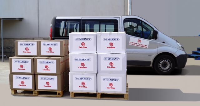 MARNYS dona más de 600 kg de productos de primera necesidad en su campaña de recogida de alimentos - 1, Foto 1