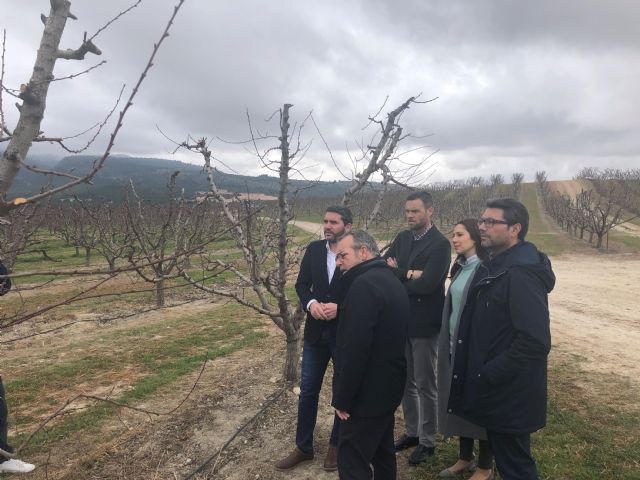 Antonio Luengo visita Caravaca de la Cruz y mantiene un encuentro con representantes de organizaciones agrarias de la zona - 1, Foto 1