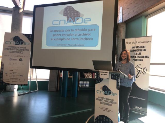 Torre Pacheco participa en el II Congreso nacional de Archivo y Documento Electrónico - 1, Foto 1