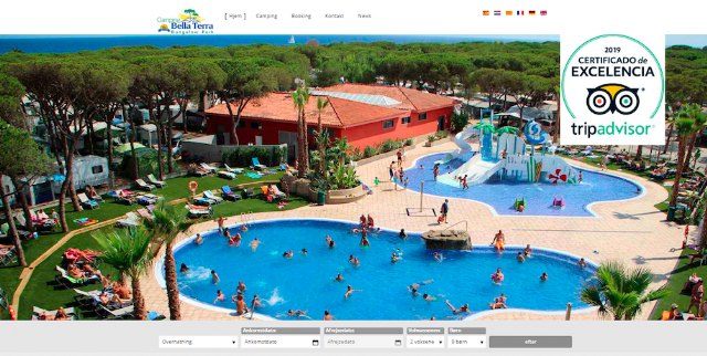 El portal web del Camping Bella Terra estrena su versión en danés - 1, Foto 1