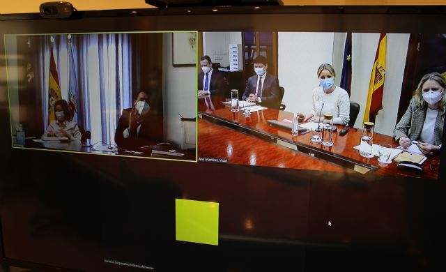 Martínez Vidal se reúne con el alcalde de Mula para impulsar un Plan de Recuperación al Comercio en la Región - 1, Foto 1