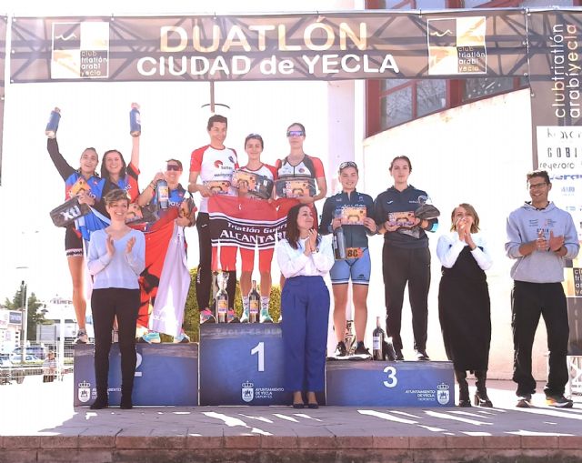 Yecla corona a Triatlón Guerrita Alcantarilla y Murcia Unidata como campeones regionales de duatlón por relevos - 3, Foto 3
