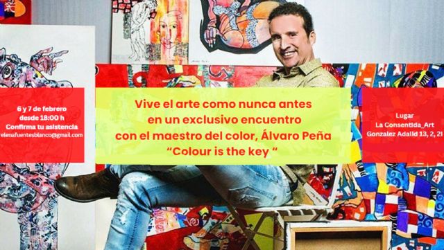 El arte cobra vida en  Colour is the Key: Un encuentro exclusivo con el maestro del color, Álvaro Peña - 2, Foto 2