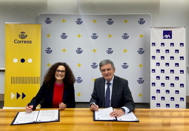 Correos y AXA firman un acuerdo de distribución de seguros - 1, Foto 1
