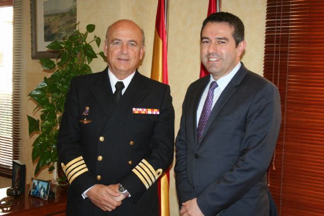 El Delegado de Defensa en la Región de Murcia se reunió con el Alcalde de Alcantarilla - 1, Foto 1