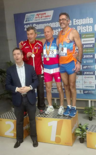 El atleta torreño Ángel Salinas suma a su amplio palmarés un oro y una plata en el Nacional de veteranos - 1, Foto 1