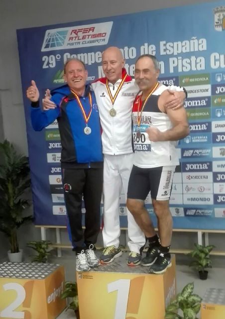 El atleta torreño Ángel Salinas suma a su amplio palmarés un oro y una plata en el Nacional de veteranos - 2, Foto 2