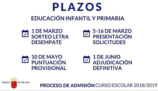 Comienza el proceso general de admisión de alumnos en centros educativos para el curso 2018/19 - 4, Foto 4