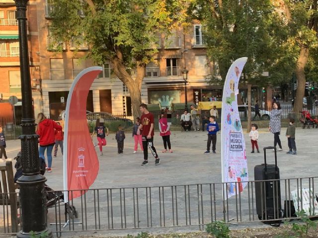 Comienzan los talleres gratuitos de 'Parques, música y acción' en los jardines de Murcia - 2, Foto 2