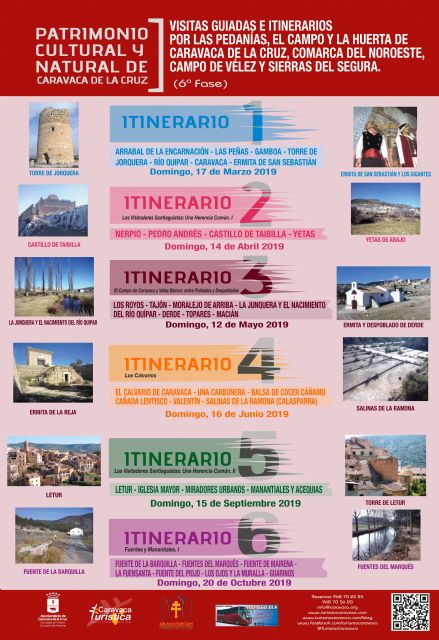 Turismo presenta una nueva edición de los itinerarios guiados por el campo, la huerta y las pedanías de Caravaca - 3, Foto 3