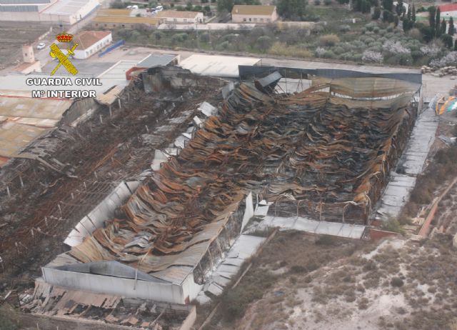 La Guardia Civil detiene a un ciudadano chino por el incendio intencionado de varias naves industriales - 4, Foto 4