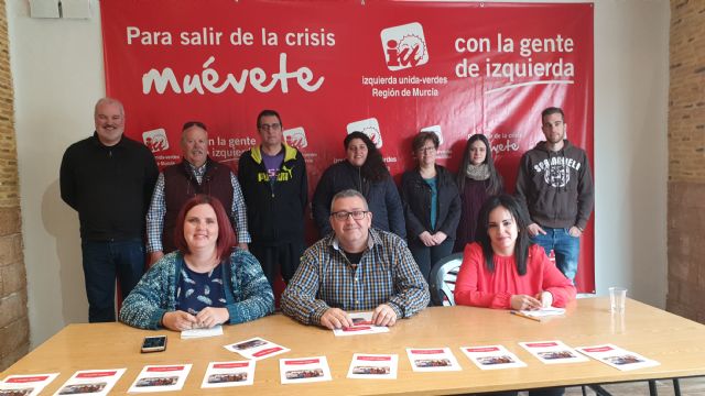 IU-Verdes se presenta  como la alternativa  de izquierdas, ecologista y feminista para recuperar el gobierno municipal de Alcantarilla - 1, Foto 1