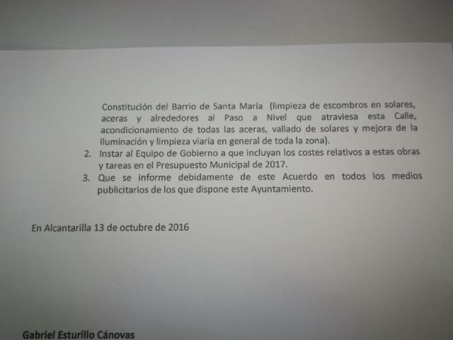 PSOE: El PP de Alcantarilla suma dos años sin ejecutar una moción para mejorar el tránsito por una avenida compartida con Javalí Nuevo - 3, Foto 3