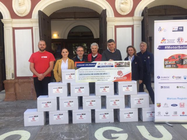 El Rallye Tierras Altas de Lorca arranca con el proyecto #MotorSolidario 2020 - 1, Foto 1