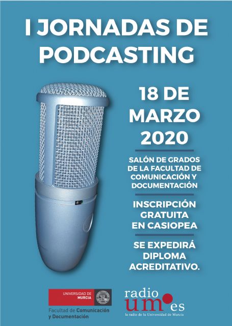 La Universidad de Murcia celebrará sus ´I Jornadas de Podcasting´ - 1, Foto 1