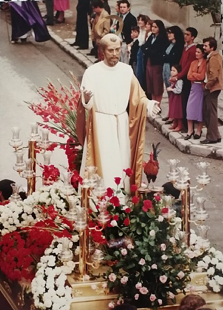 La imagen de San Pedro, presente en la Semana Santa de Las Torres de Cotillas desde el año 1981 - 2, Foto 2