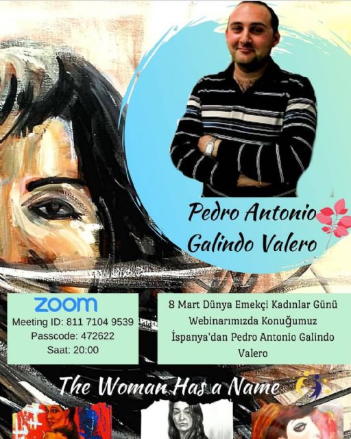El artista y docente Pedro Antonio Galindo Valero en el proyecto educativo La Mujer Tiene un Nombre (The Woman Has a Name) - 1, Foto 1