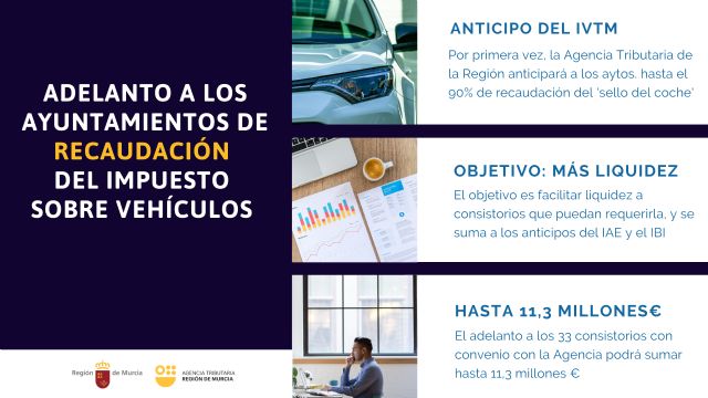 La Comunidad anticipará la recaudación del sello del coche a los ayuntamientos que lo soliciten - 1, Foto 1