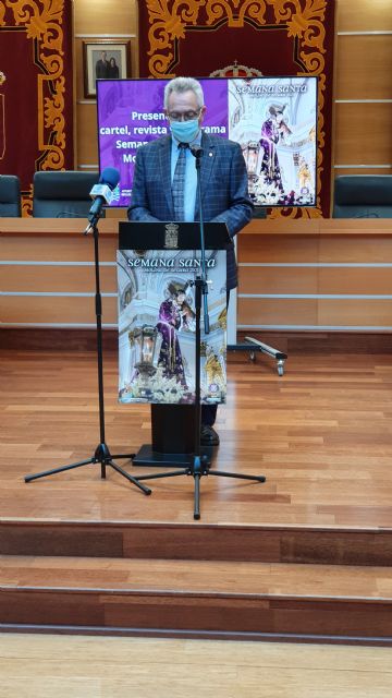 El Cabildo Superior de Cofradías y el Ayuntamiento de Molina de Segura presentan el cartel, la revista y el programa de la Semana Santa 2021 - 1, Foto 1