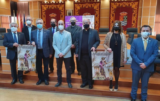 El Cabildo Superior de Cofradías y el Ayuntamiento de Molina de Segura presentan el cartel, la revista y el programa de la Semana Santa 2021 - 3, Foto 3