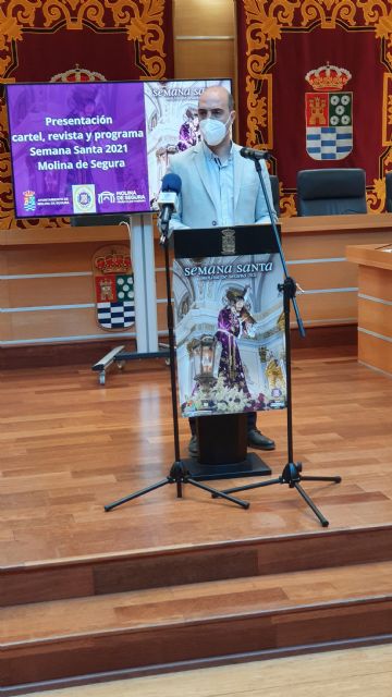 El Cabildo Superior de Cofradías y el Ayuntamiento de Molina de Segura presentan el cartel, la revista y el programa de la Semana Santa 2021 - 4, Foto 4