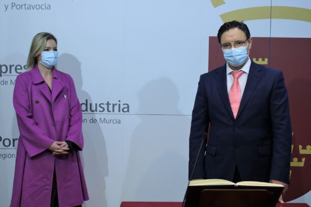 Toma de posesión de Alfonso Cutillas, nuevo secretario general de la Consejería de Empresa, Industria y Portavocía - 1, Foto 1