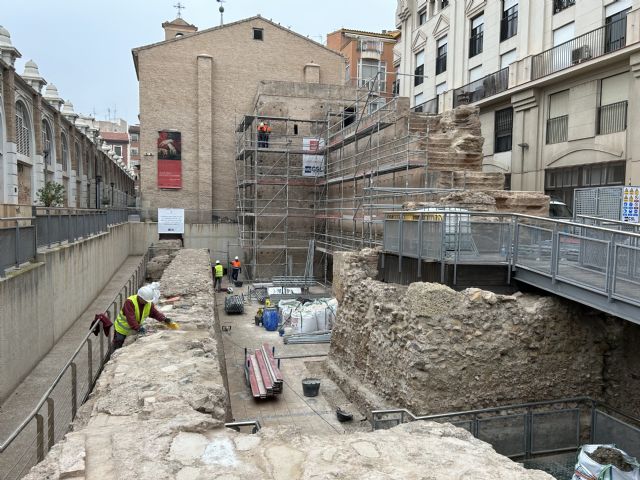 Avanzan las obras de conservación en la Muralla de Verónicas - 1, Foto 1