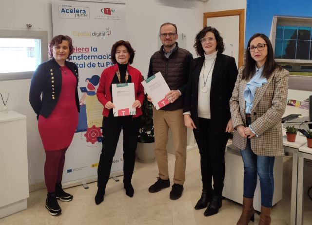 El Centro Tecnológico del Mármol apoya el emprendimiento femenino y la excelencia empresarial con la firma de dos convenios con las oficinas Acelera Pyme de la Región de Murcia y de los Municipios Rurales - 1, Foto 1